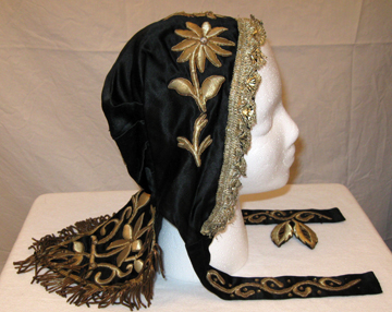 bunjevac croatian woman's folk costume - cap