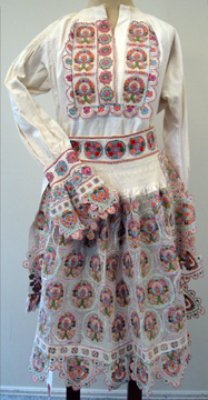 Croatian woman's folk costume