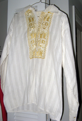 man's shirt