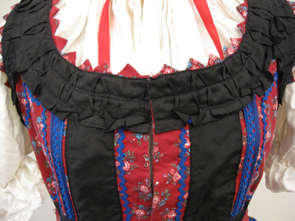 Hungarian woman's folk costume
