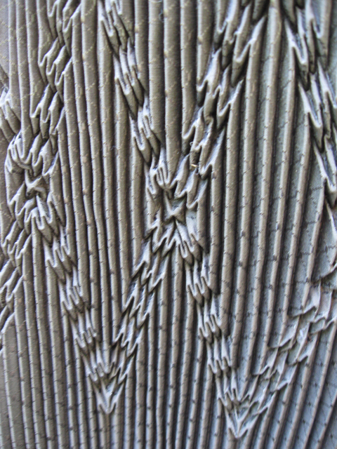 pleated skirt detail, hungarian woman's folk costume