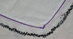 hairpinlace edged scarf 133 detail