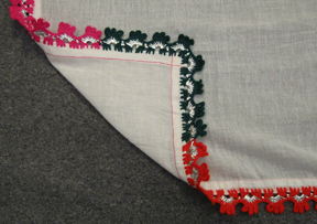 Velingrad area, Bulgaria, folk headscarf