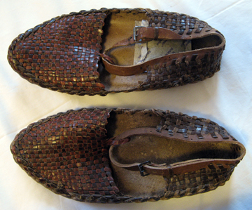 woman's shoes, Cetinje, Montenegro