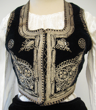 Serbian woman's folk vest