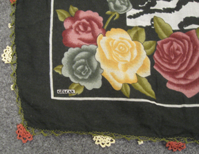 turkish scarf 107 detail