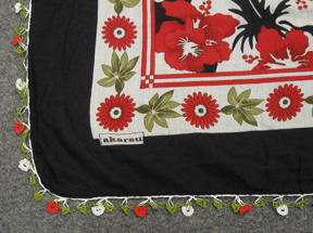 turkish scarf 107 detail