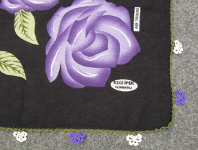 turkish scarf 117 detail