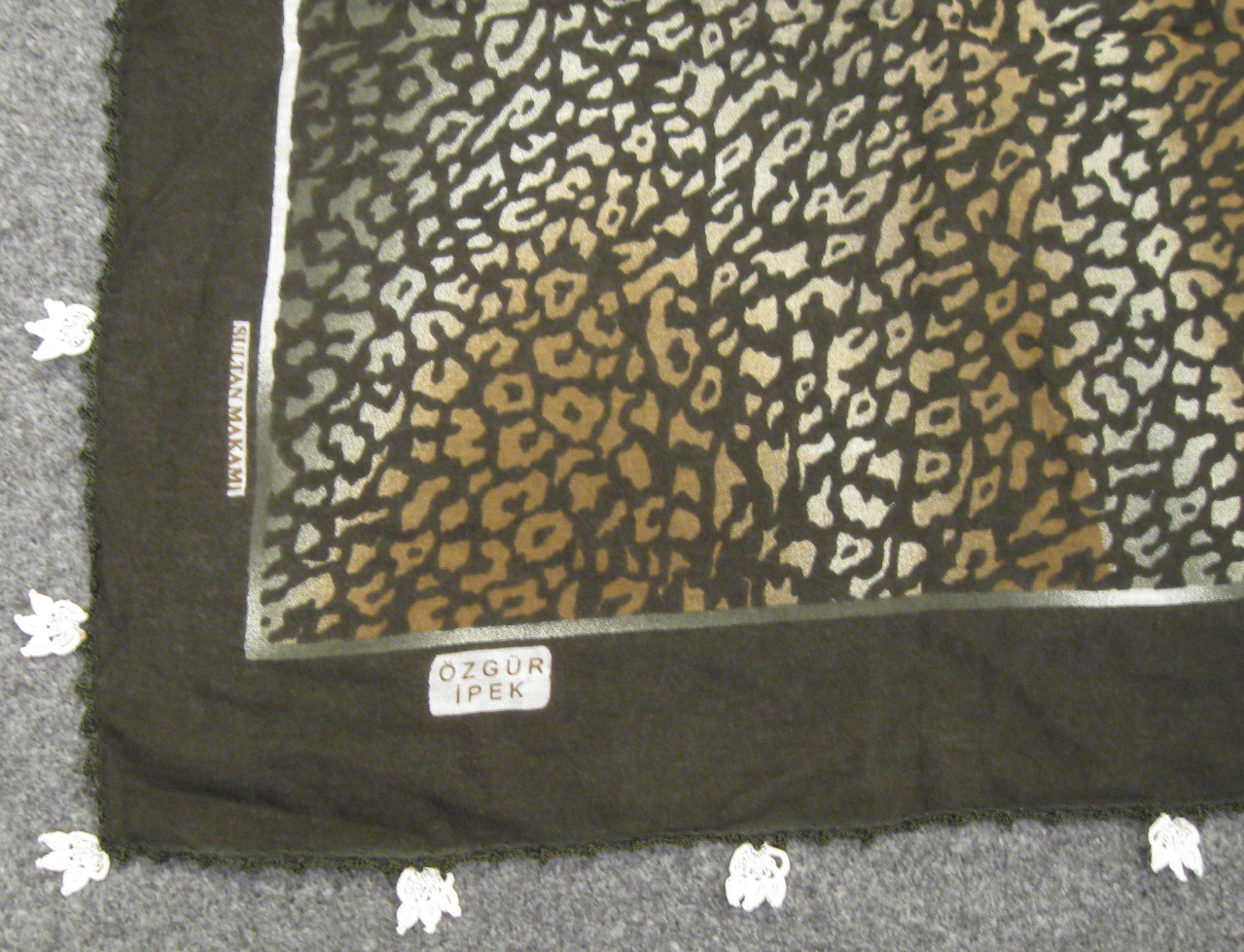 turkish scarf 107 detail