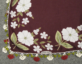 turkish scarf 107 detail